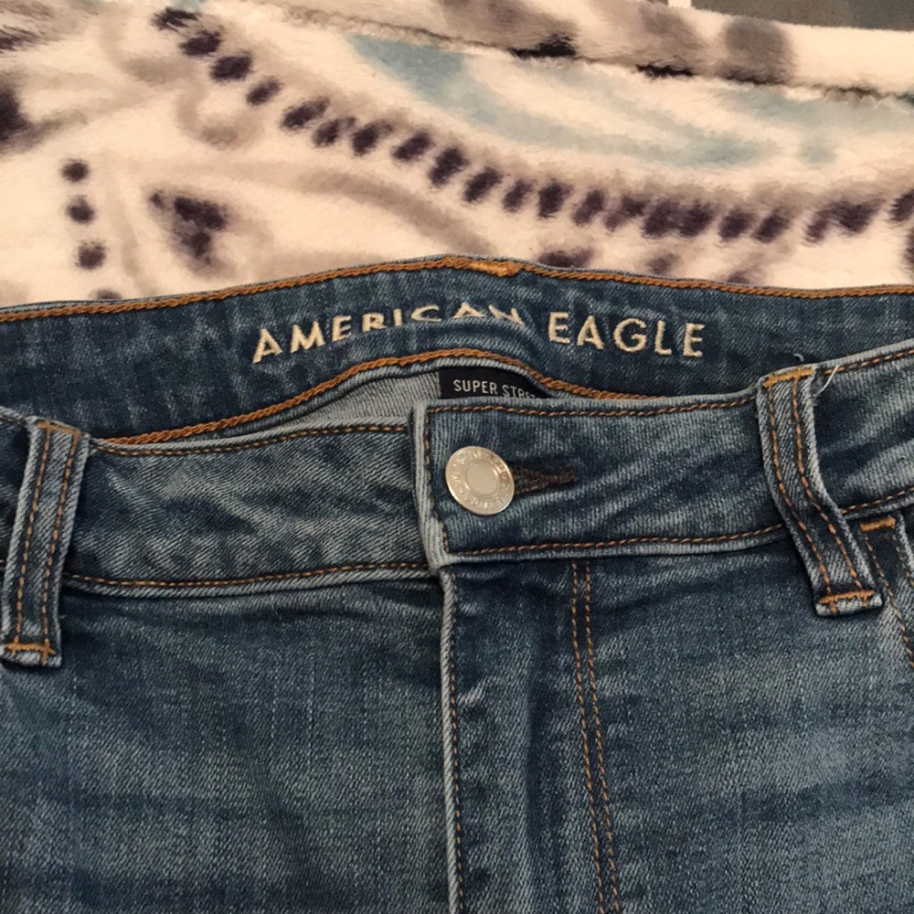AE super stretchy high rise jeggings